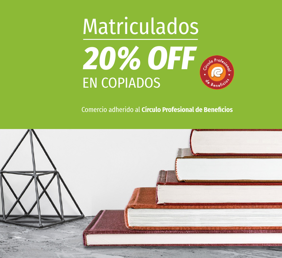 Matriculados 20% OFF